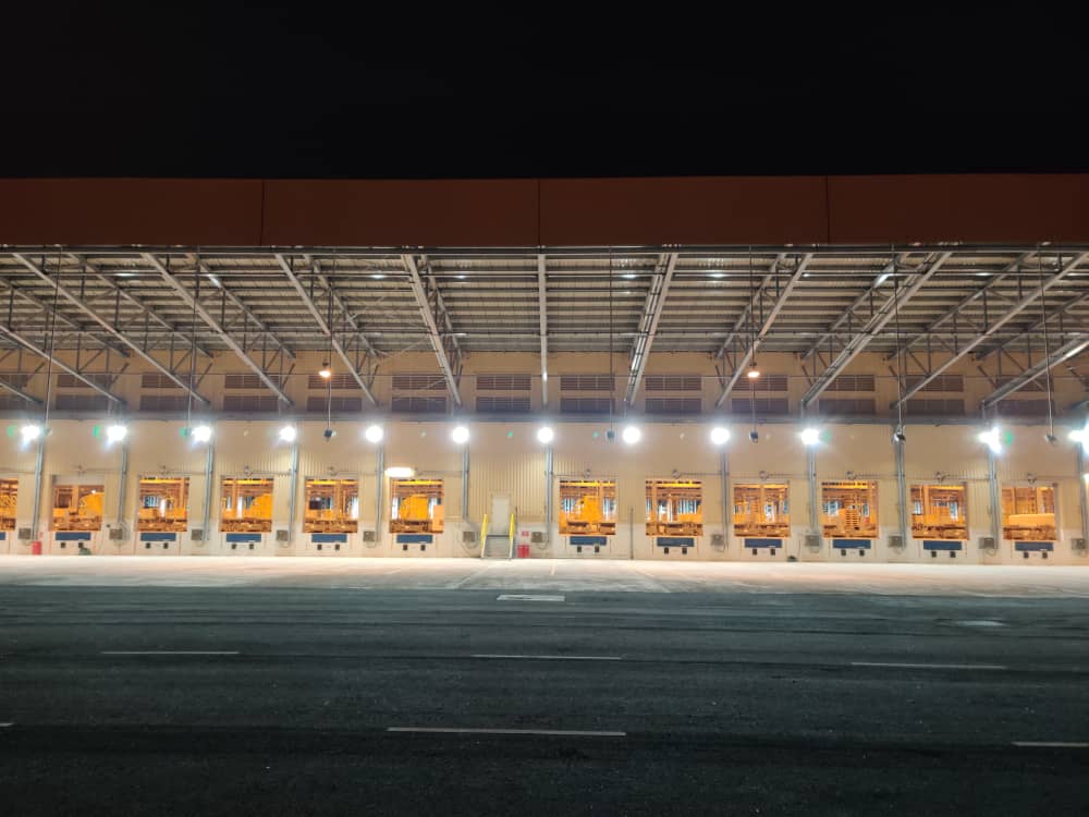 Marine sector explosion proof lighting installation