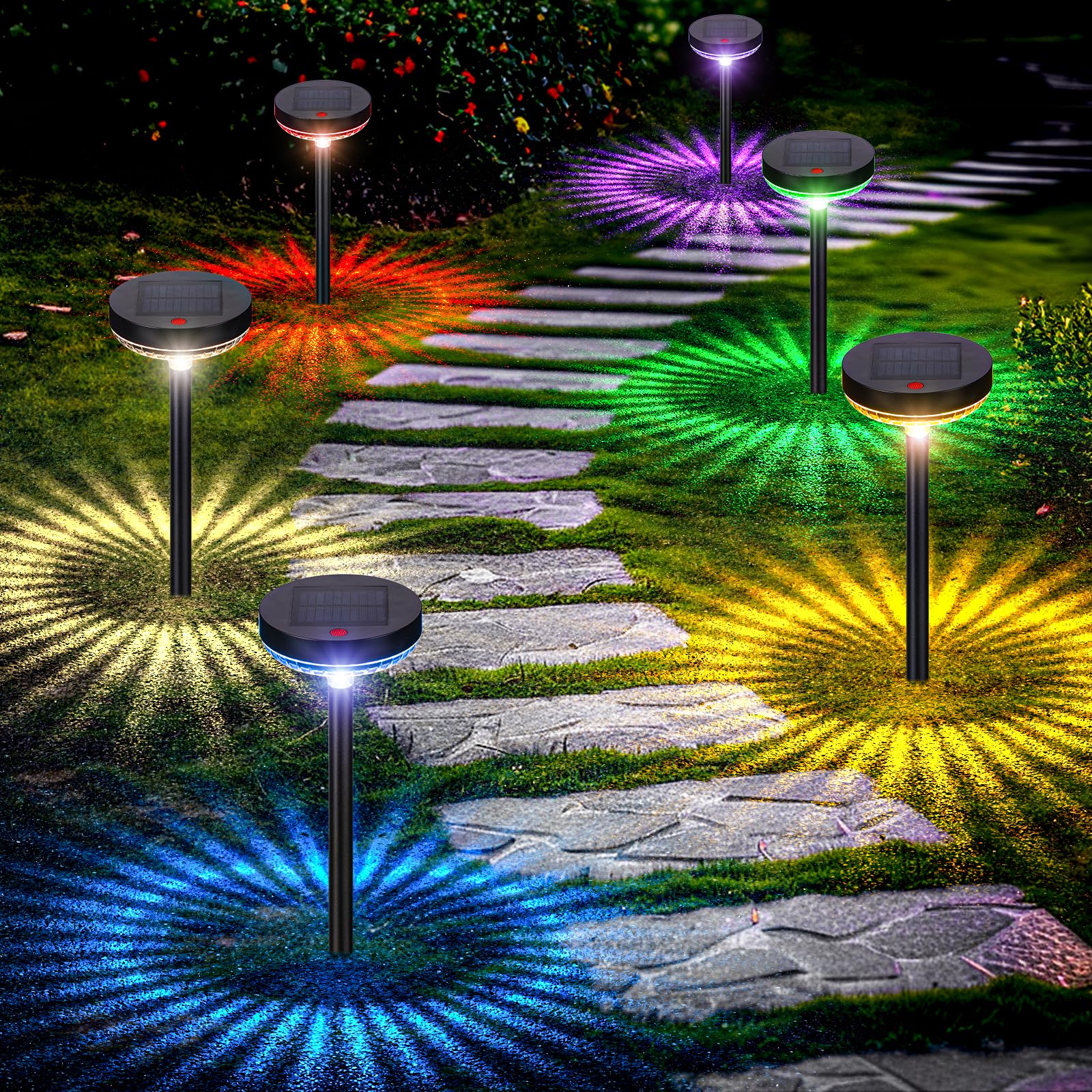 Solar LED Garden Light Project In Chile