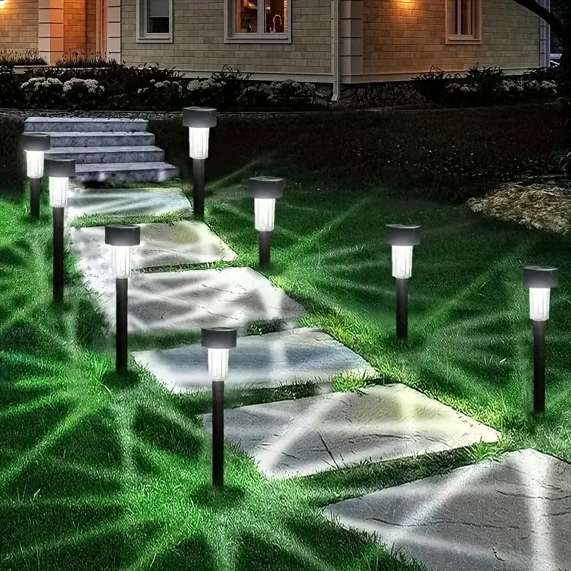 Solar LED Garden Light Project In Italy