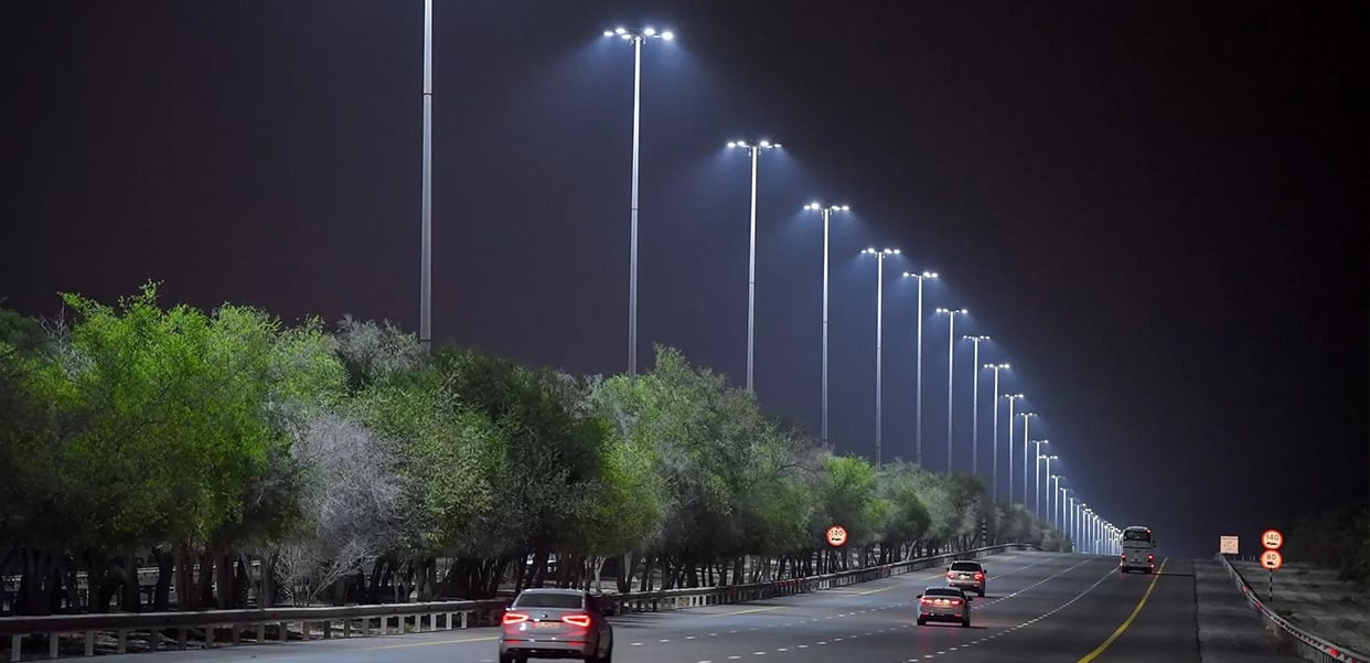 LED Street Light Project In France